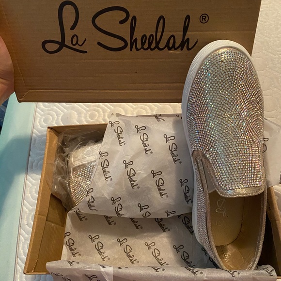 Champagne slip-on shoes - Picture 2 of 2